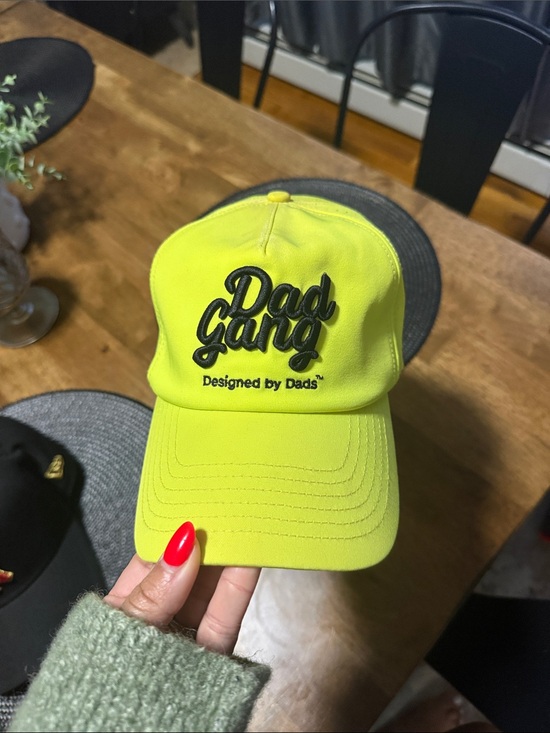 Dad gang Other - Dad Gang Neon Yellow Dad Cap by